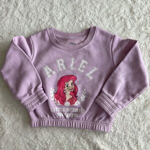 Disney Princess Girls The Little Mermaid Ariel Sweatshirt XS 4/5